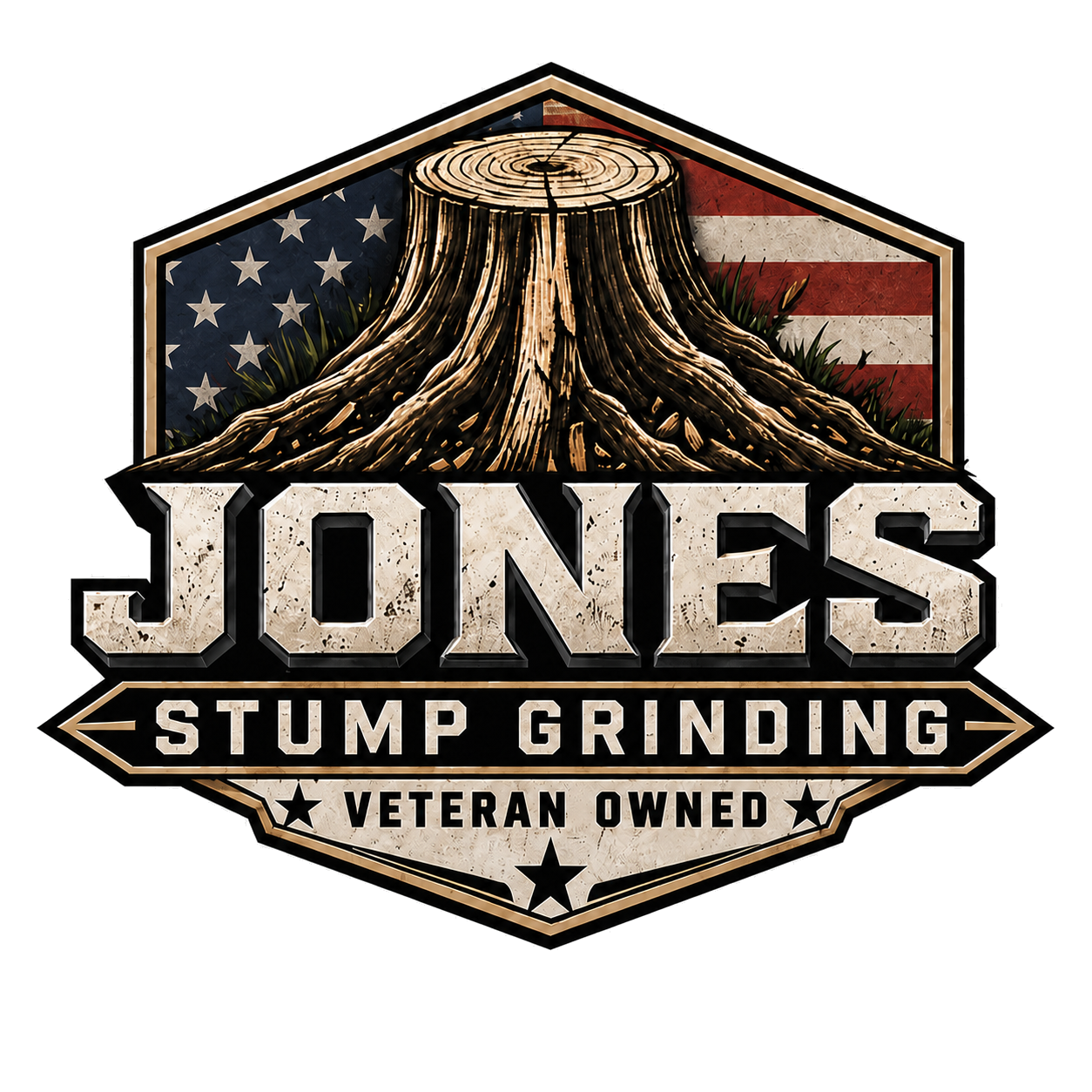Jones Stump Grinding, veteran-owned Peoria stump grinding company